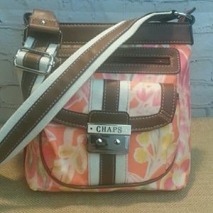 Chaps Floral Crossbody Bag